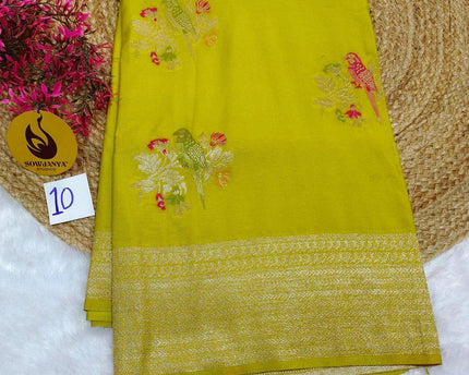Designer Banarasi Sarees -SSBPT10