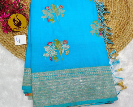 Designer Banarasi Sarees -SSBPT4