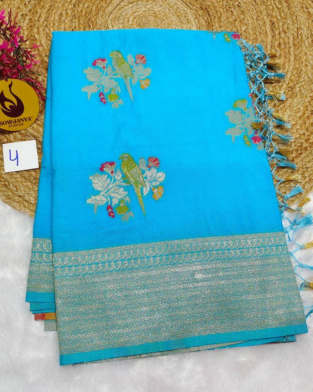 Designer Banarasi Sarees -SSBPT4