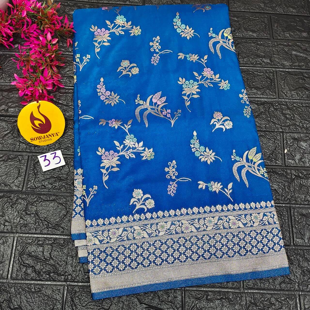Designer Pure Banarasi Sarees (33) -GRAND