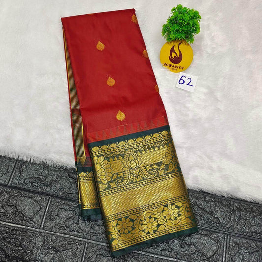 Premium Semi Gadwal  Sarees - VIBE62