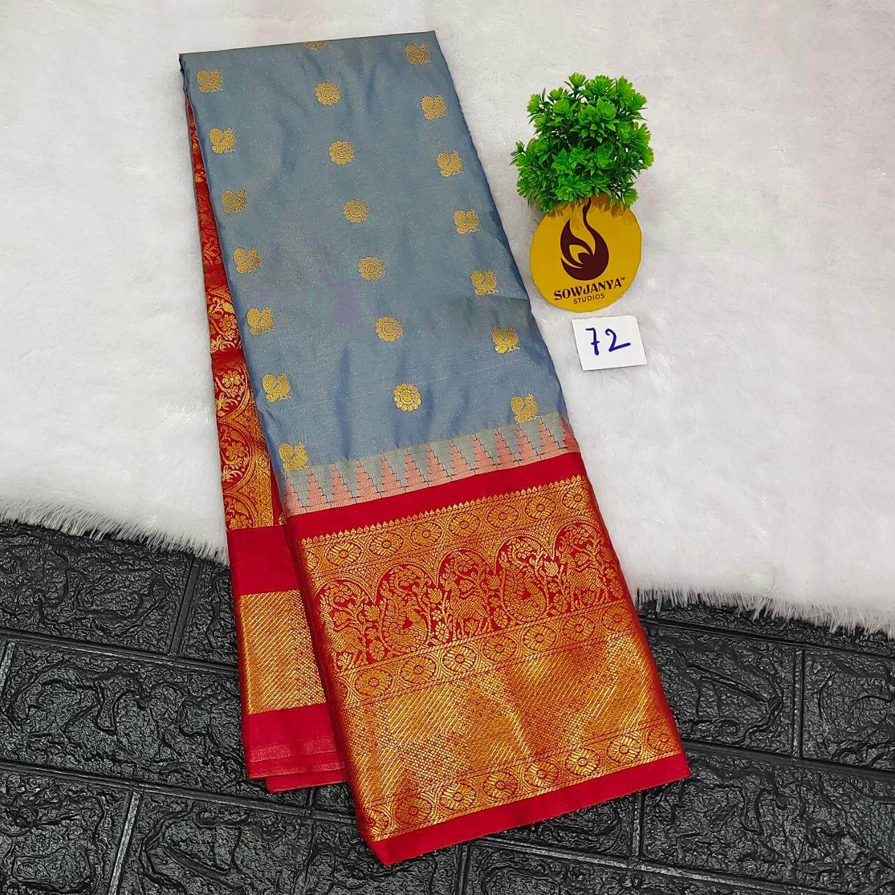 Premium Semi Gadwal  Sarees - VIBE72