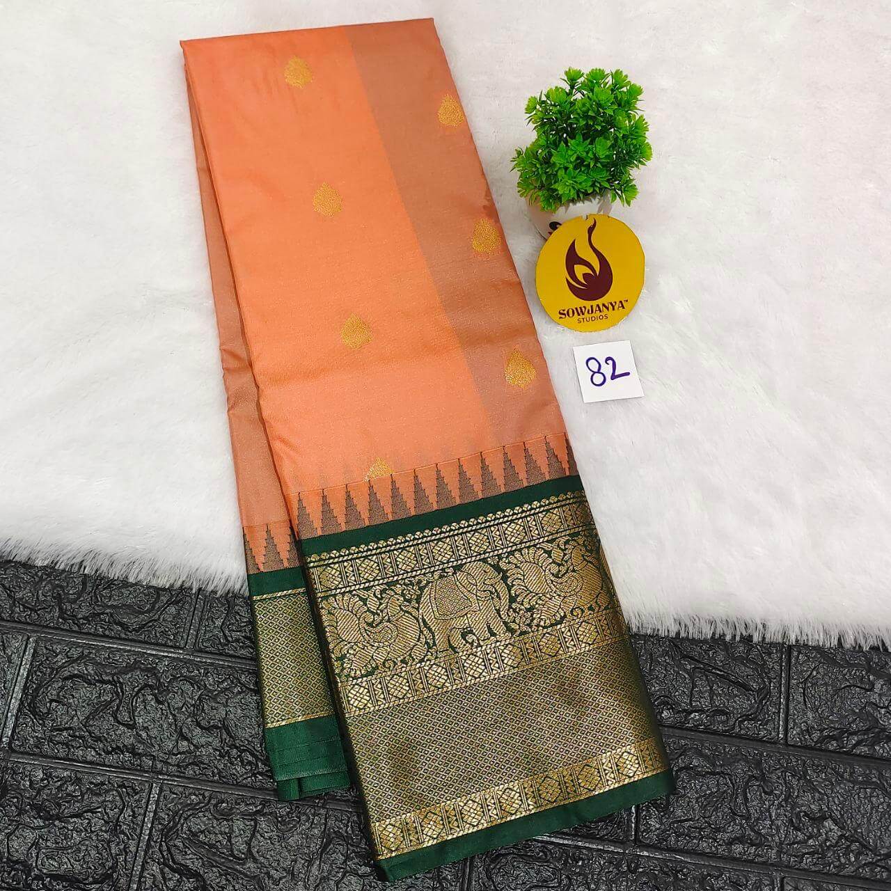 Premium Semi Gadwal  Sarees - VIBE82