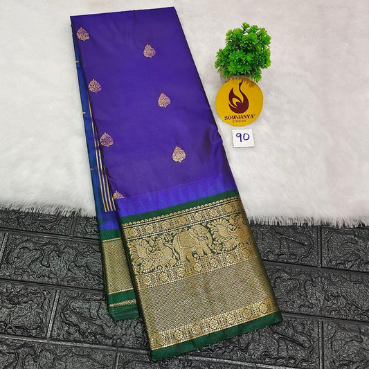 Premium Semi Gadwal  Sarees - VIBE90