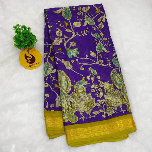 Premium Georgette Sarees   - SSDAI