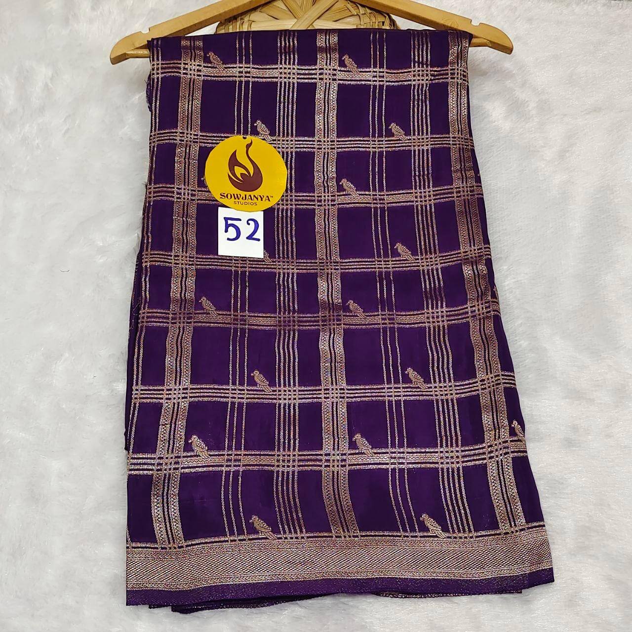 Designer Pure Banarasi Sarees (52) -GRAND