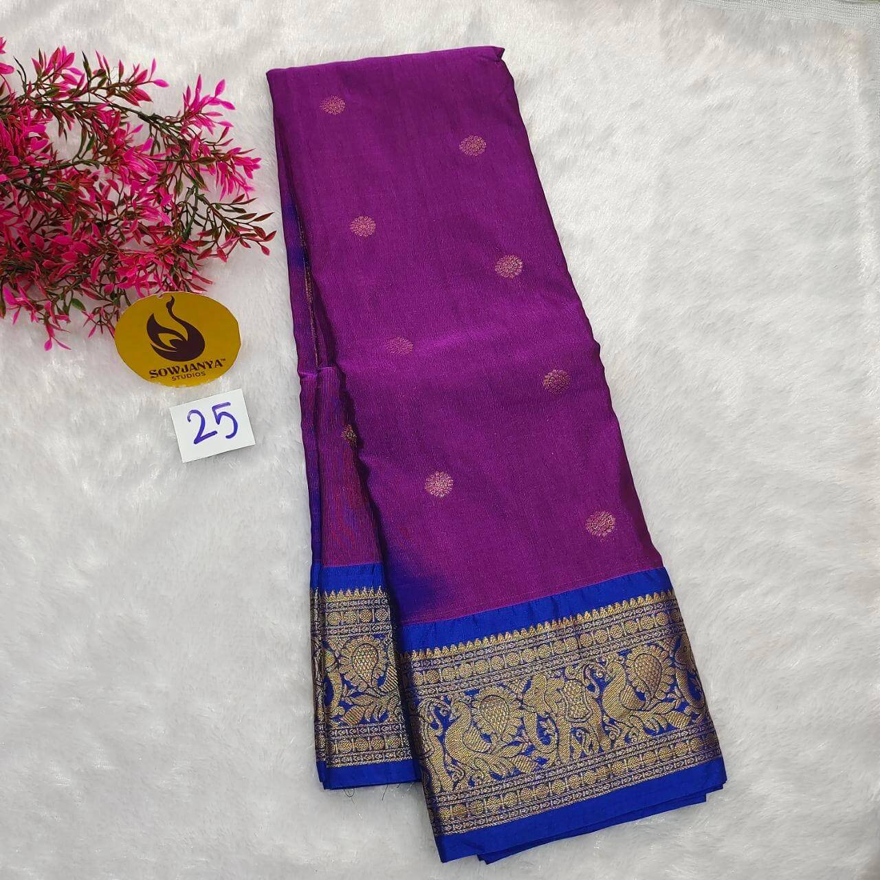 VINTAGE Seiko Gadwal Pattu Sarees(25)  - WAVE