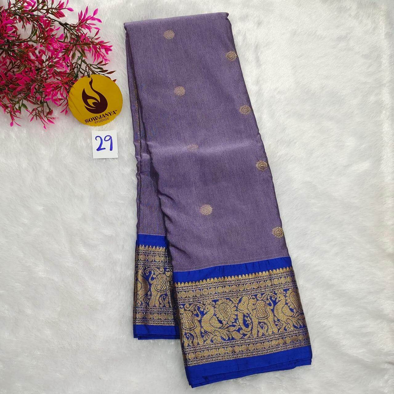 VINTAGE Seiko Gadwal Pattu Sarees(29)  - WAVE