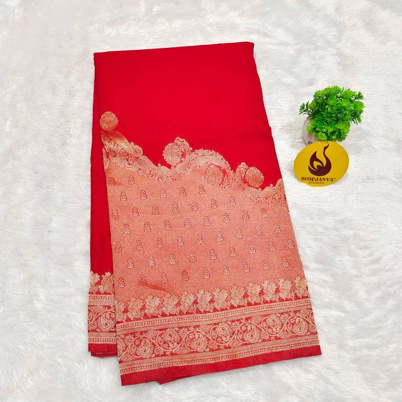 Premium Viscose Georgette Saree(22) - BLAST