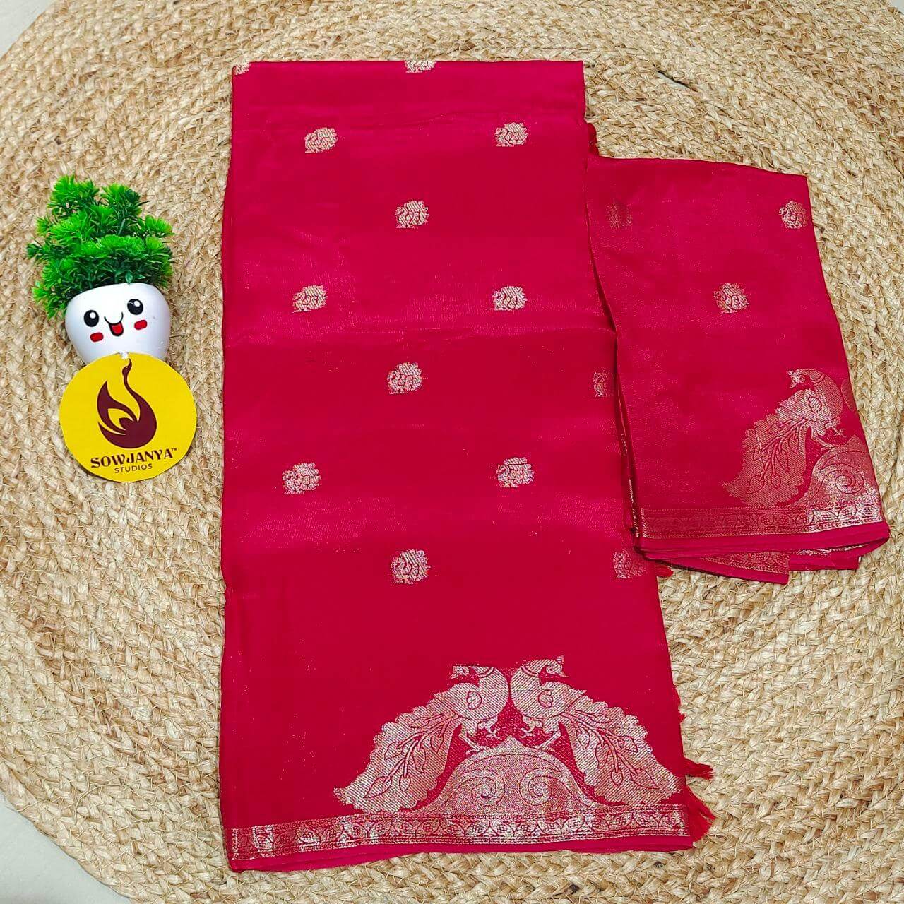 Premium Viscose Georgette Saree(12) - BLAST
