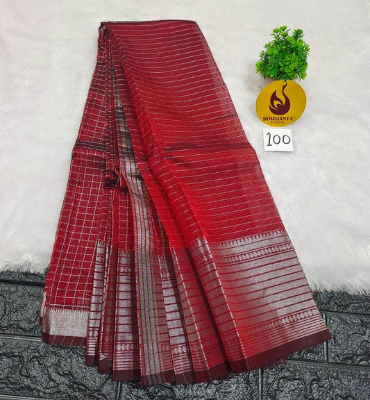 Premium Mangalgiri Sarees(100) - SSMGP