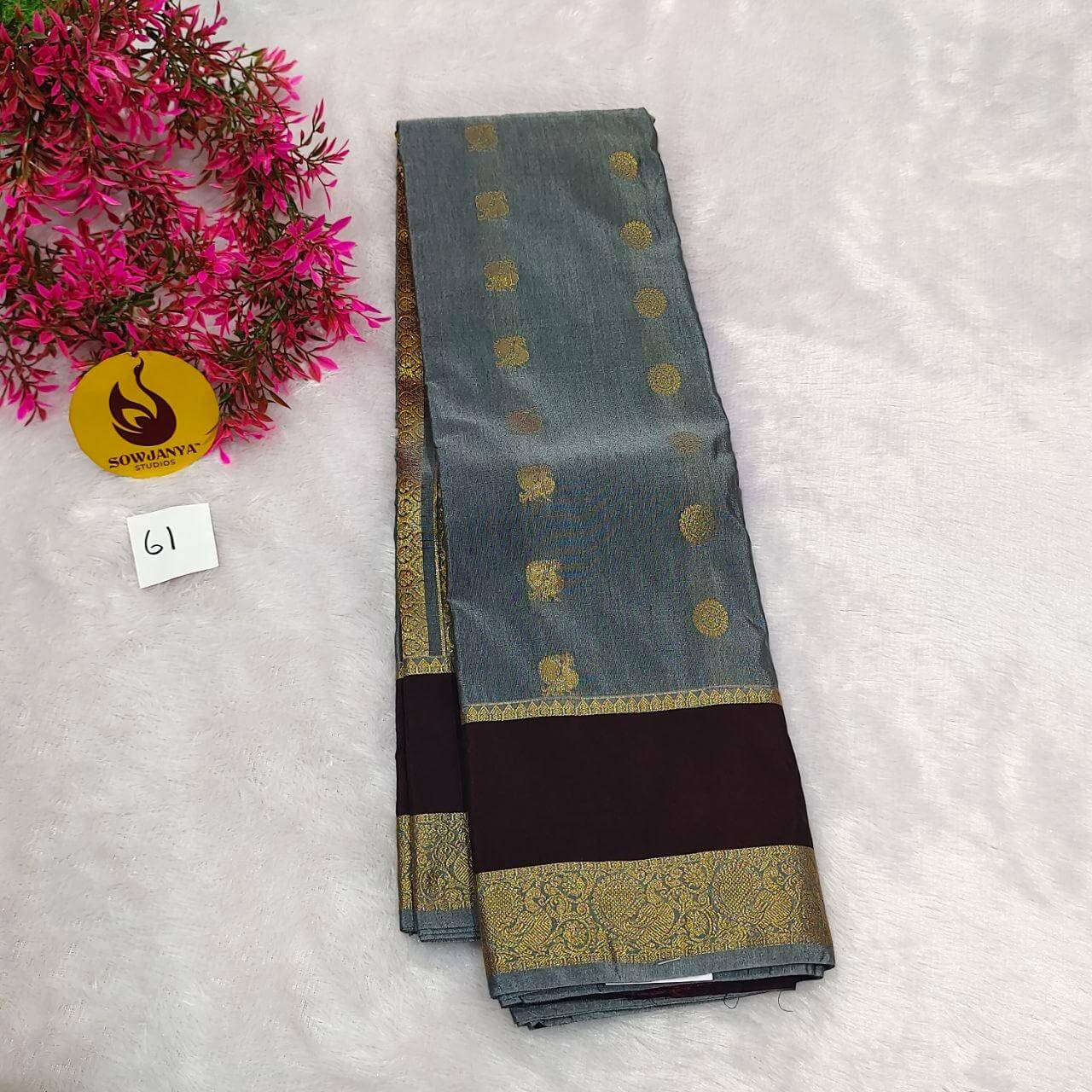 VINTAGE Seiko Gadwal Pattu Sarees(61)  - WAVE