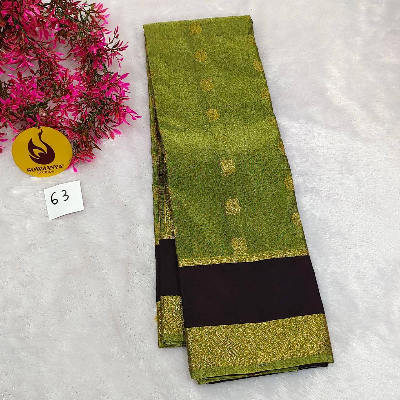 VINTAGE Seiko Gadwal Pattu Sarees(63)  - WAVE