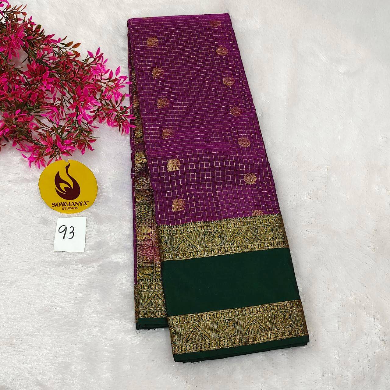VINTAGE Seiko Gadwal Pattu Sarees(93)  - WAVE