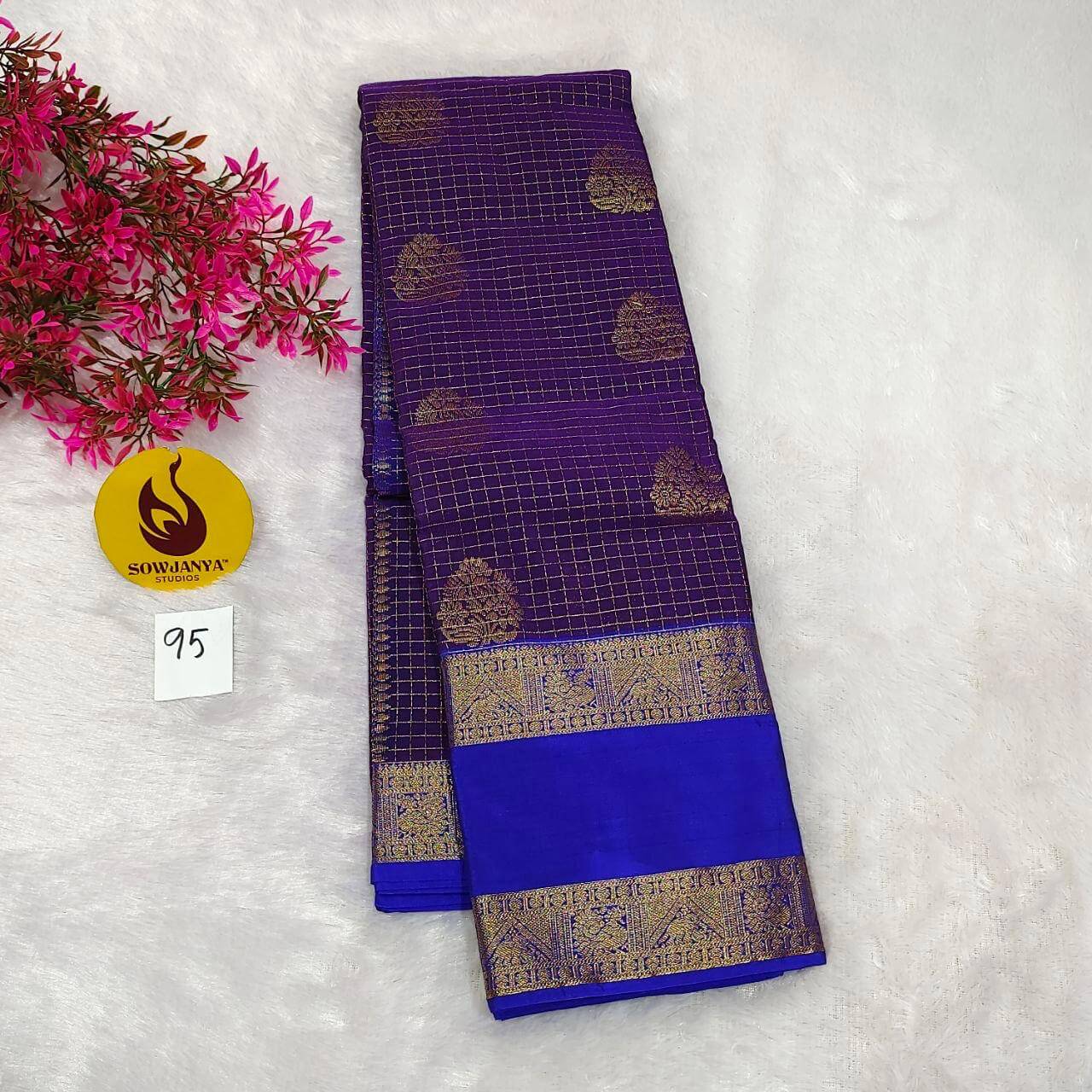 VINTAGE Seiko Gadwal Pattu Sarees(95)  - WAVE