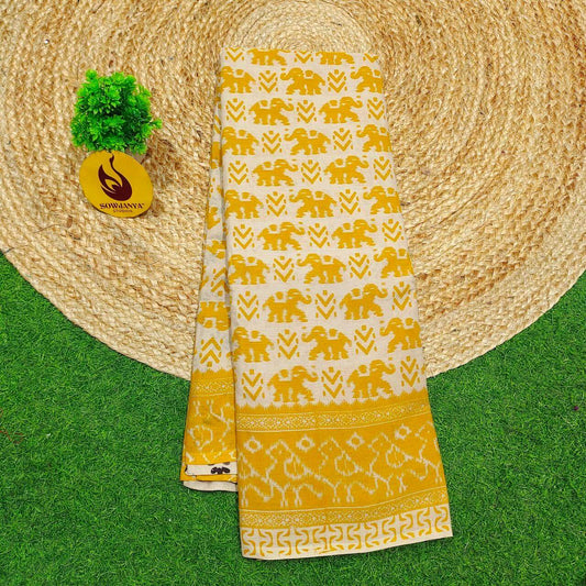 ORIGINAL PEDANA KALAMKARI Cotton Sarees (74)- BOMMA