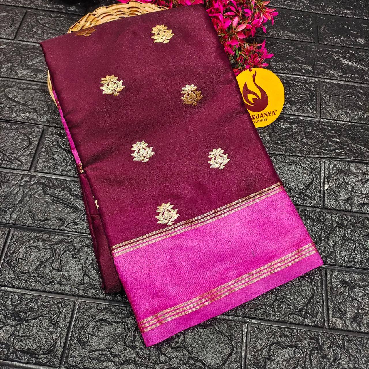 Premium Gajji Silk Sarees(4) - SSGAJ