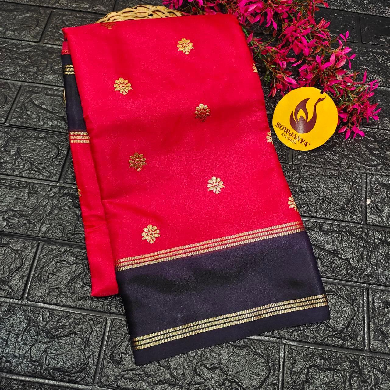 Premium Gajji Silk Sarees(10) - SSGAJ
