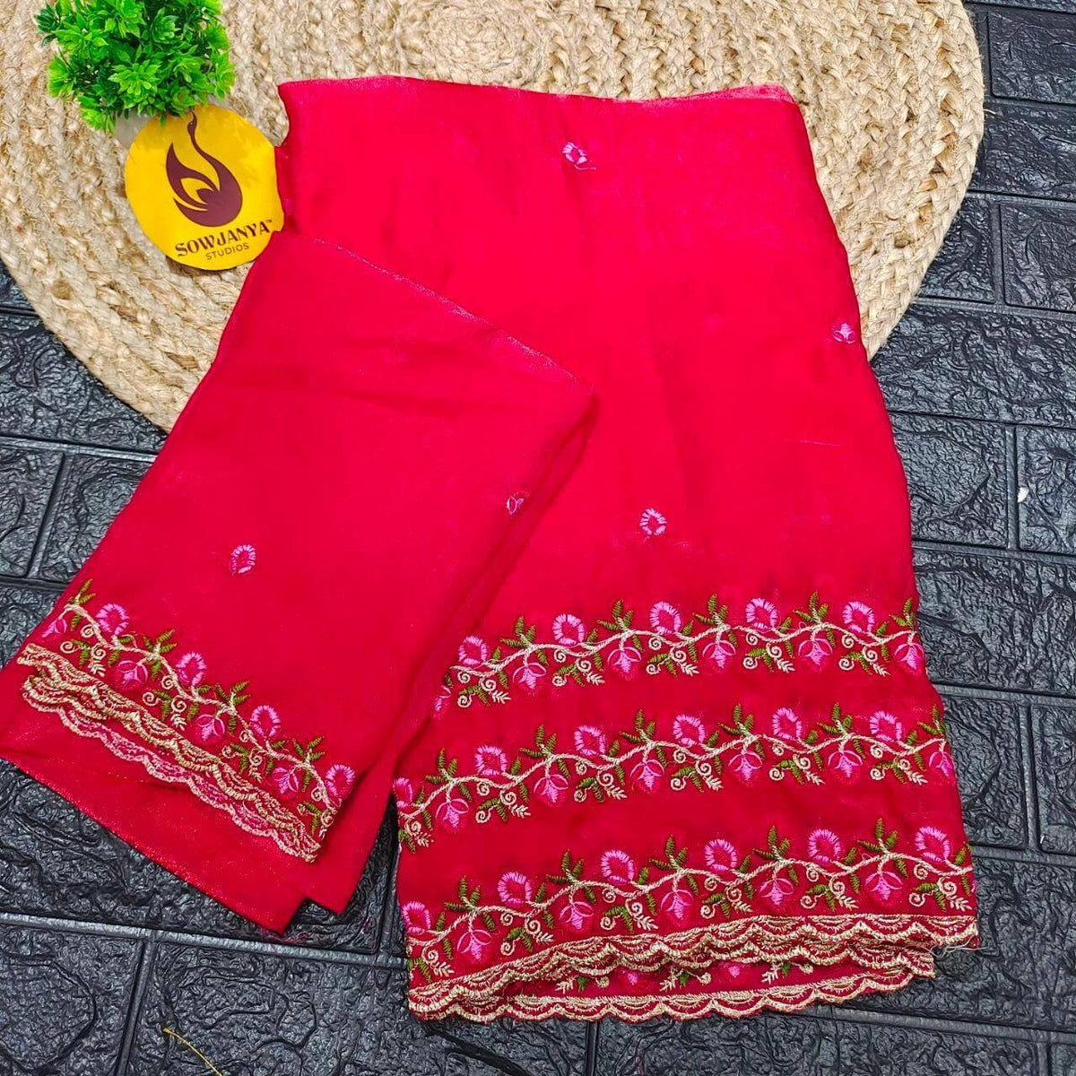 Premium Space Silk work Saree - SSPCE