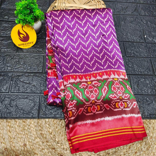 Premium Semi Patola Sarees (9)- PATOLA