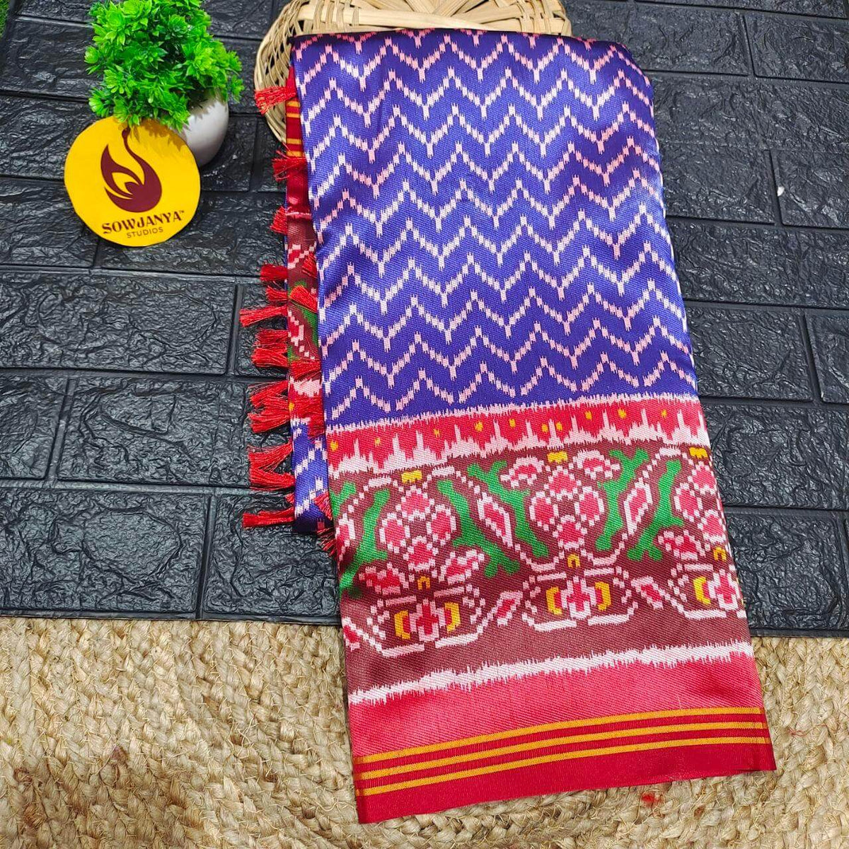 Premium Semi Patola Sarees (7)- PATOLA