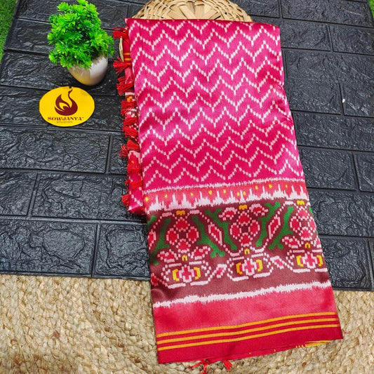 Premium Semi Patola Sarees (8)- PATOLA