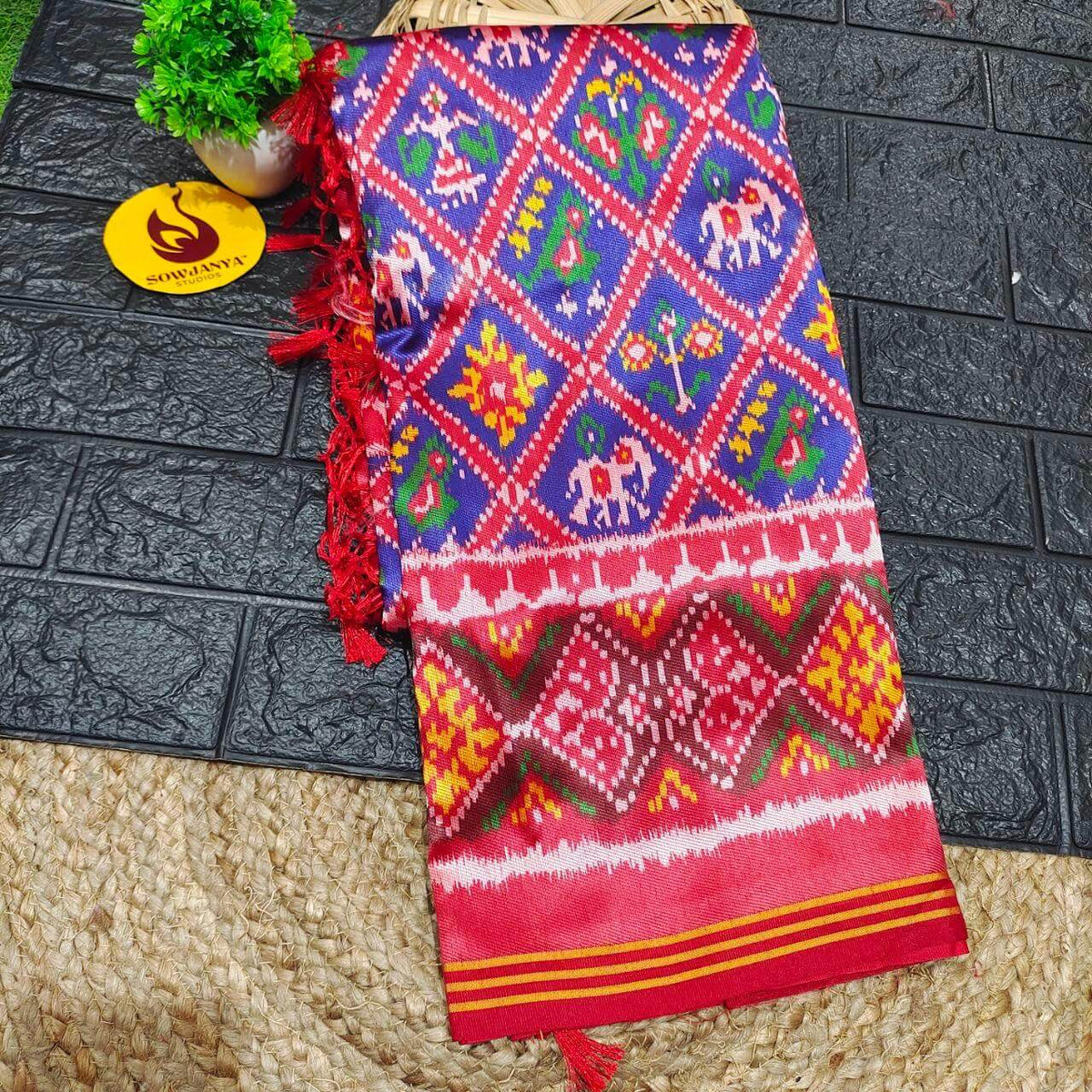 Premium Semi Patola Sarees (17)- PATOLA