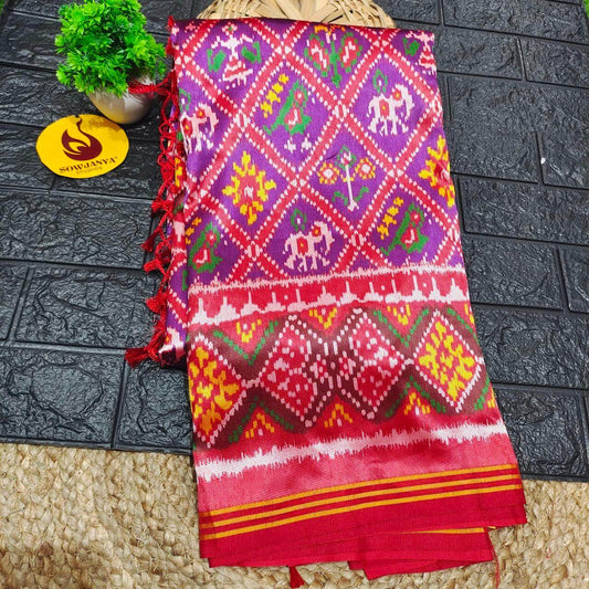 Premium Semi Patola Sarees (14)- PATOLA