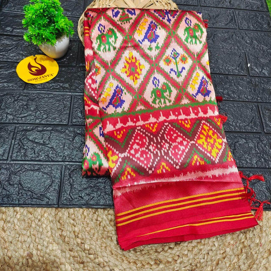 Premium Semi Patola Sarees (16)- PATOLA