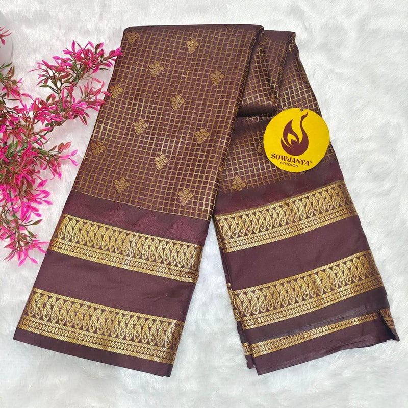 Dharmavaram Semi kanchi Pattu Sarees (4) - SSNUT