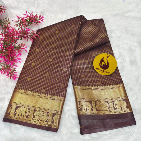 Dharmavaram Semi kanchi Pattu Sarees (3) - SSNUT