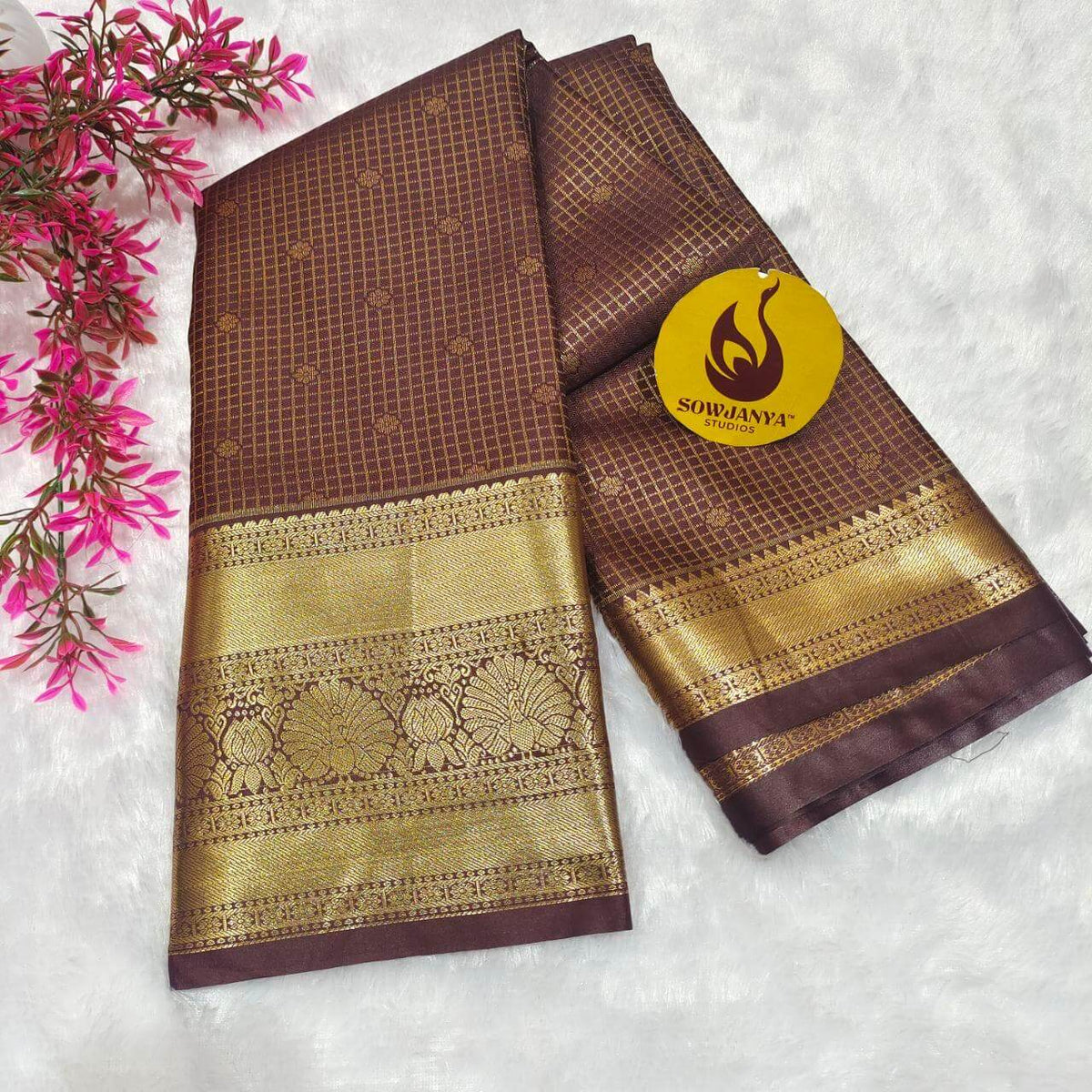 Dharmavaram Semi kanchi Pattu Sarees (10) - SSNUT