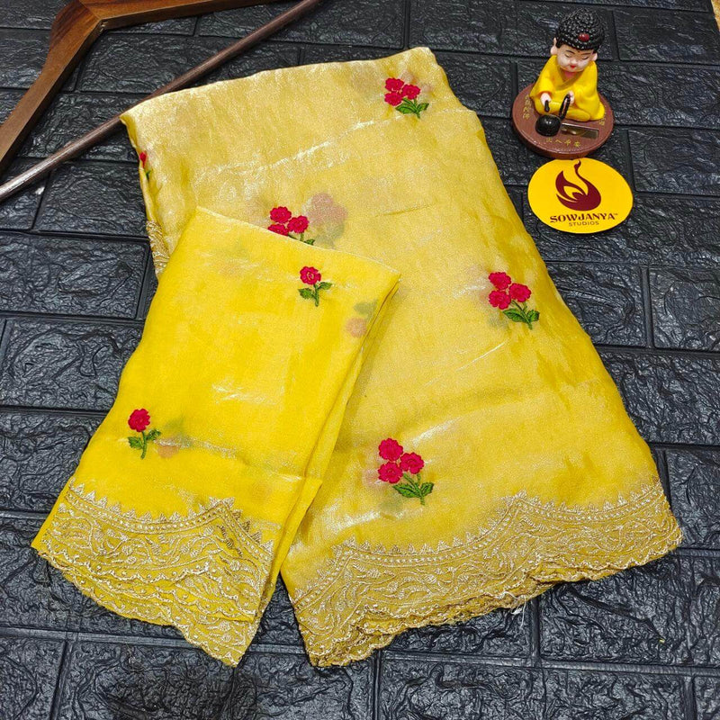 Designer Space Silk Sarees  -  SSBUD