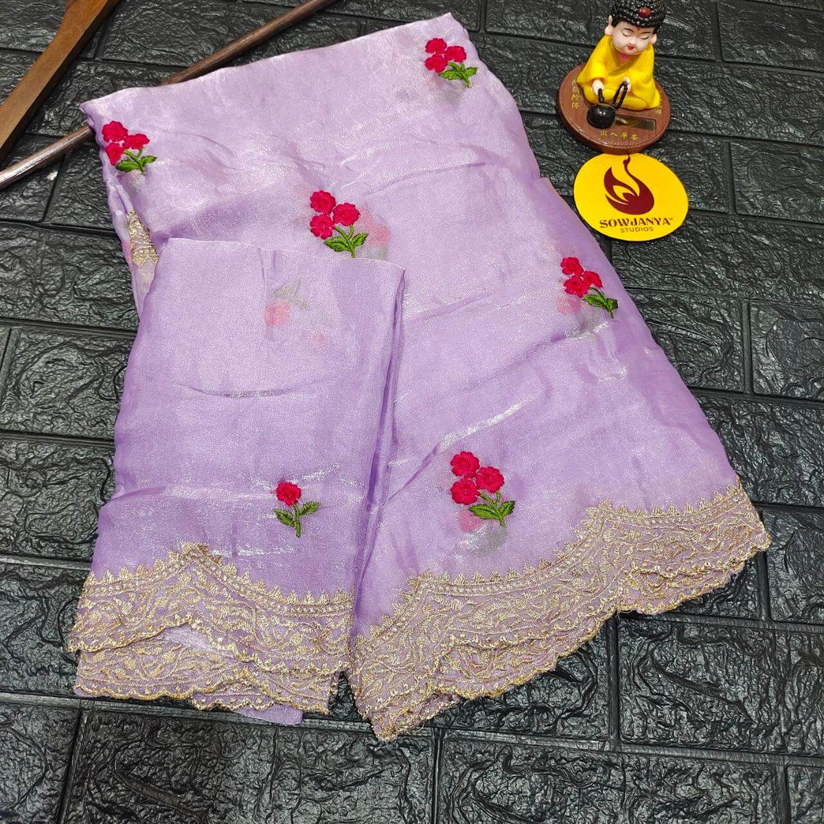 Designer Space Silk Sarees -  SSBUD