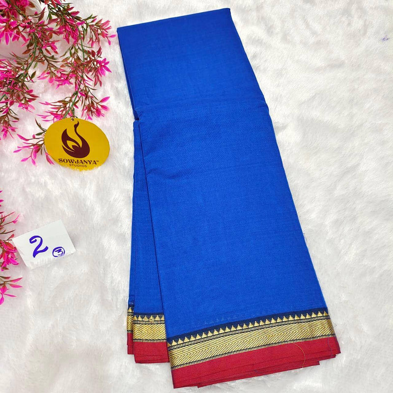 Pure Narayanpet Mercerised Cotton Sarees (2)- NRPET