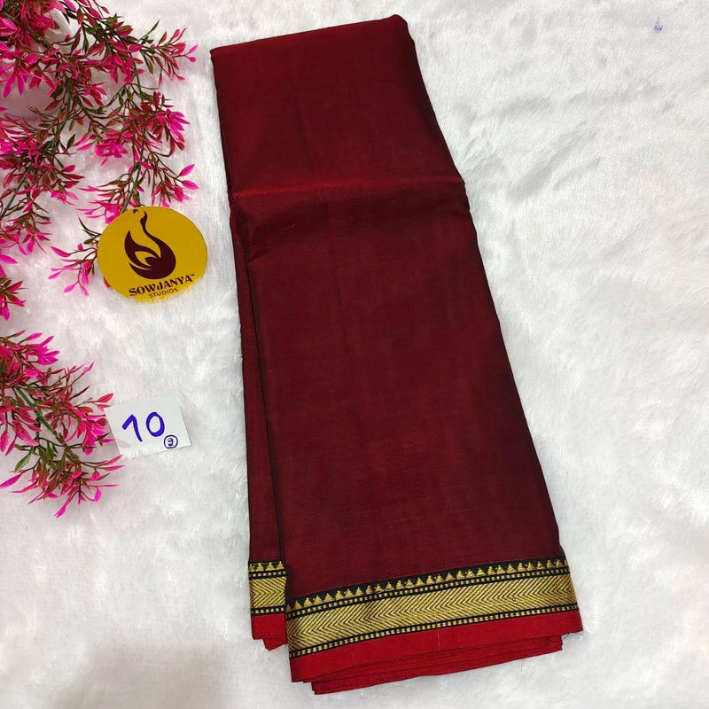 Pure Narayanpet Mercerised Cotton Sarees (10)- NRPET
