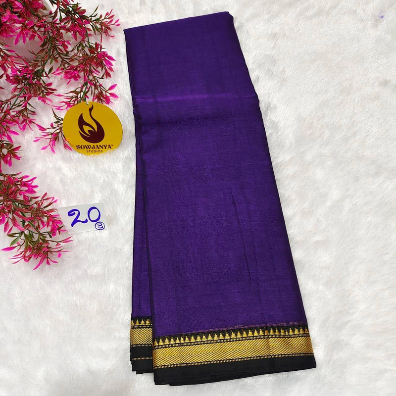 Pure Narayanpet Mercerised Cotton Sarees (20)- NRPET