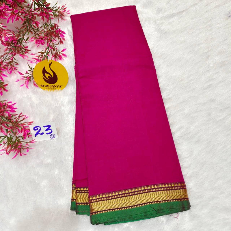 Pure Narayanpet Mercerised Cotton Sarees (23)- NRPET