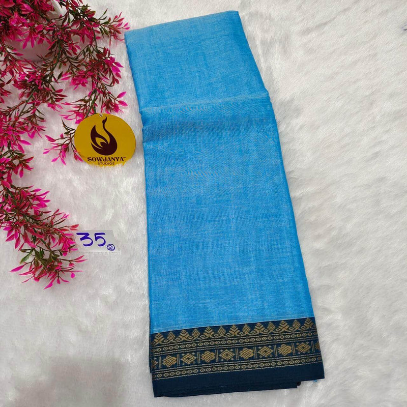 Pure Narayanpet Mercerised Cotton Sarees (35)- NRPET