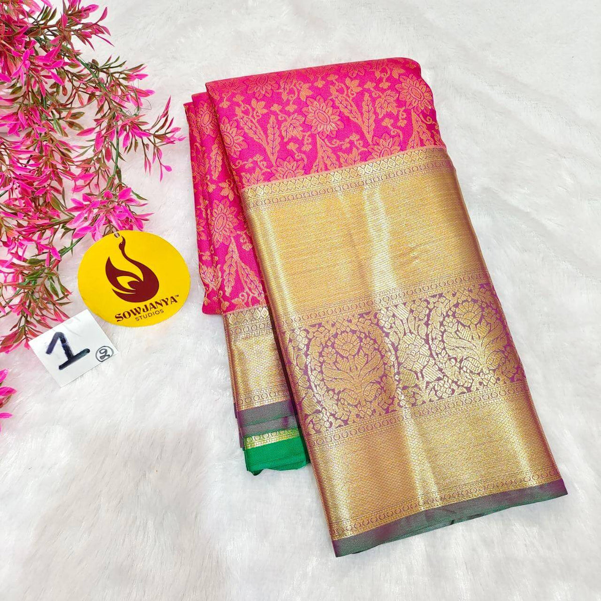 Premium Dharmavaram Pattu Sarees (01)-SSDHM