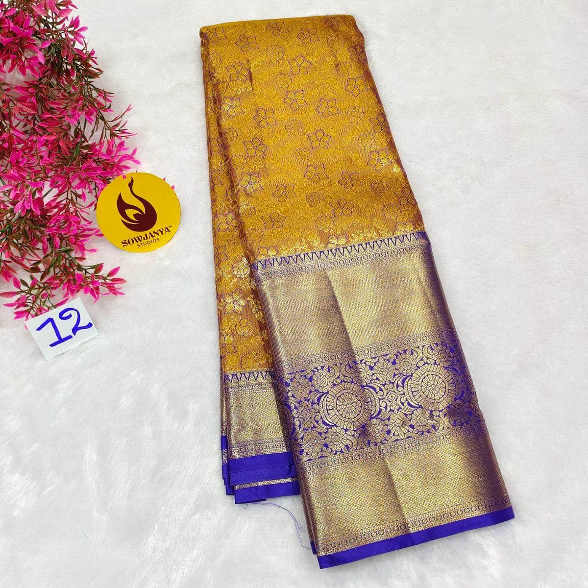 Premium Dharmavaram Pattu Sarees (012)- SSDHM