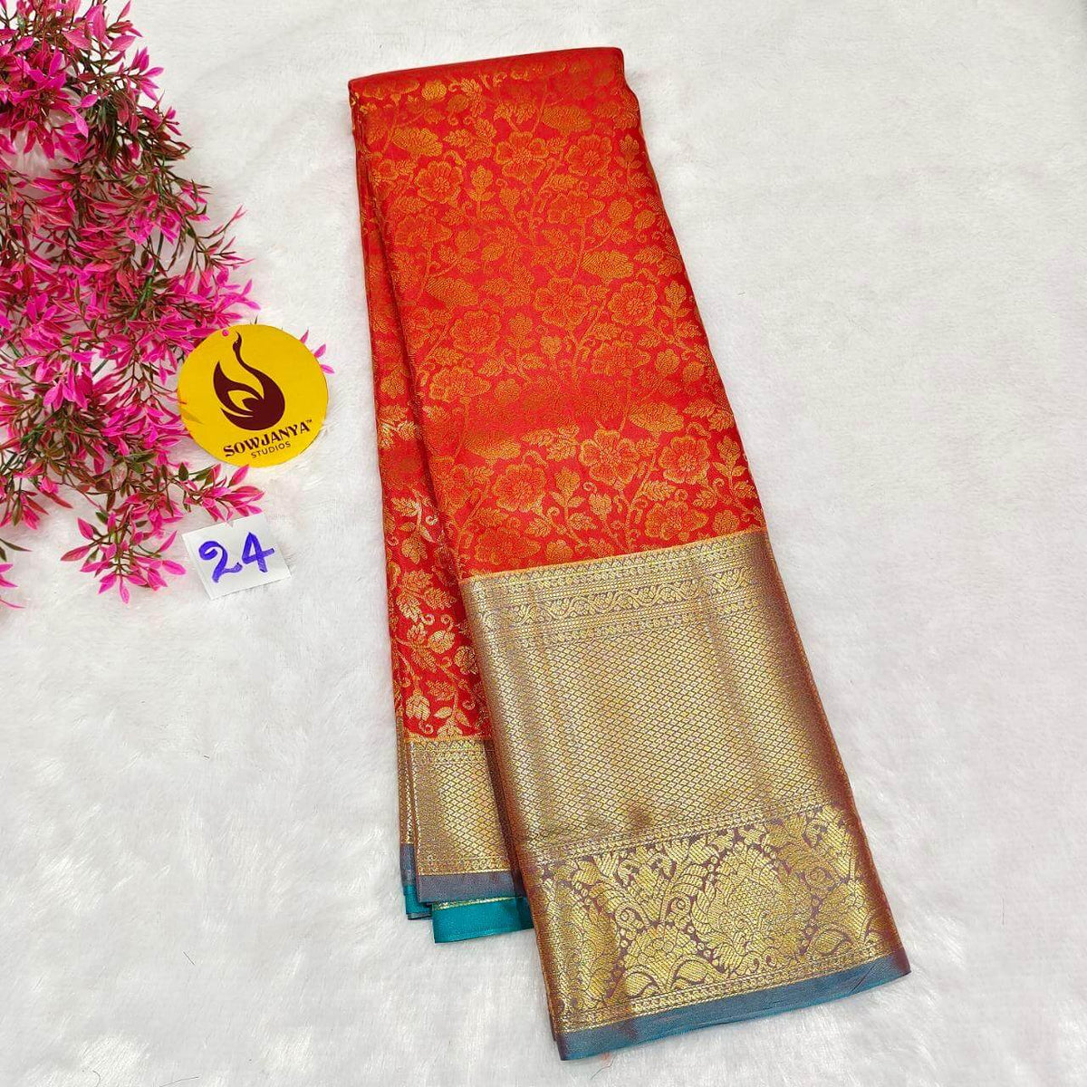 Premium Dharmavaram Pattu Sarees (024)- SSDHM
