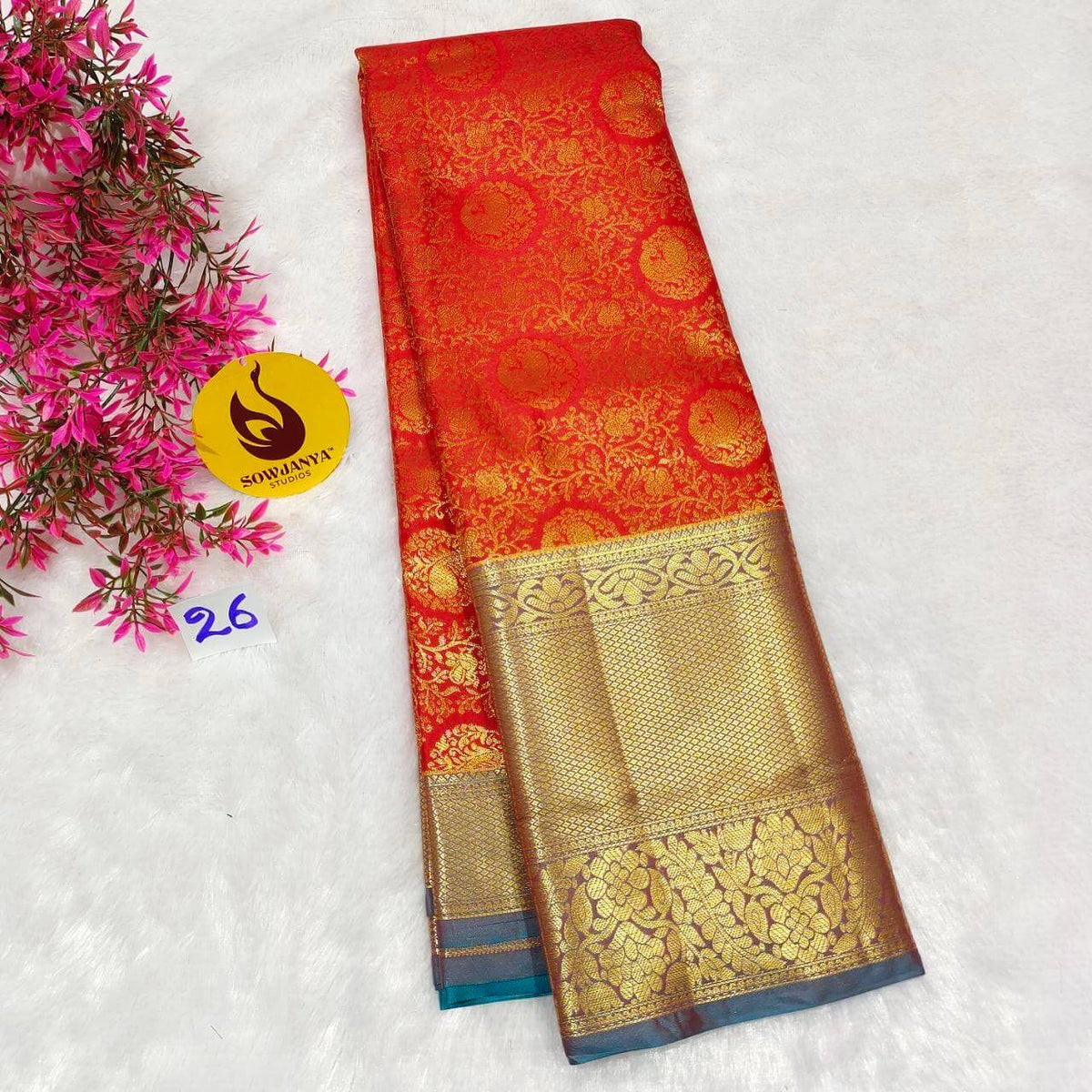 Premium Dharmavaram Pattu Sarees (026)- SSDHM