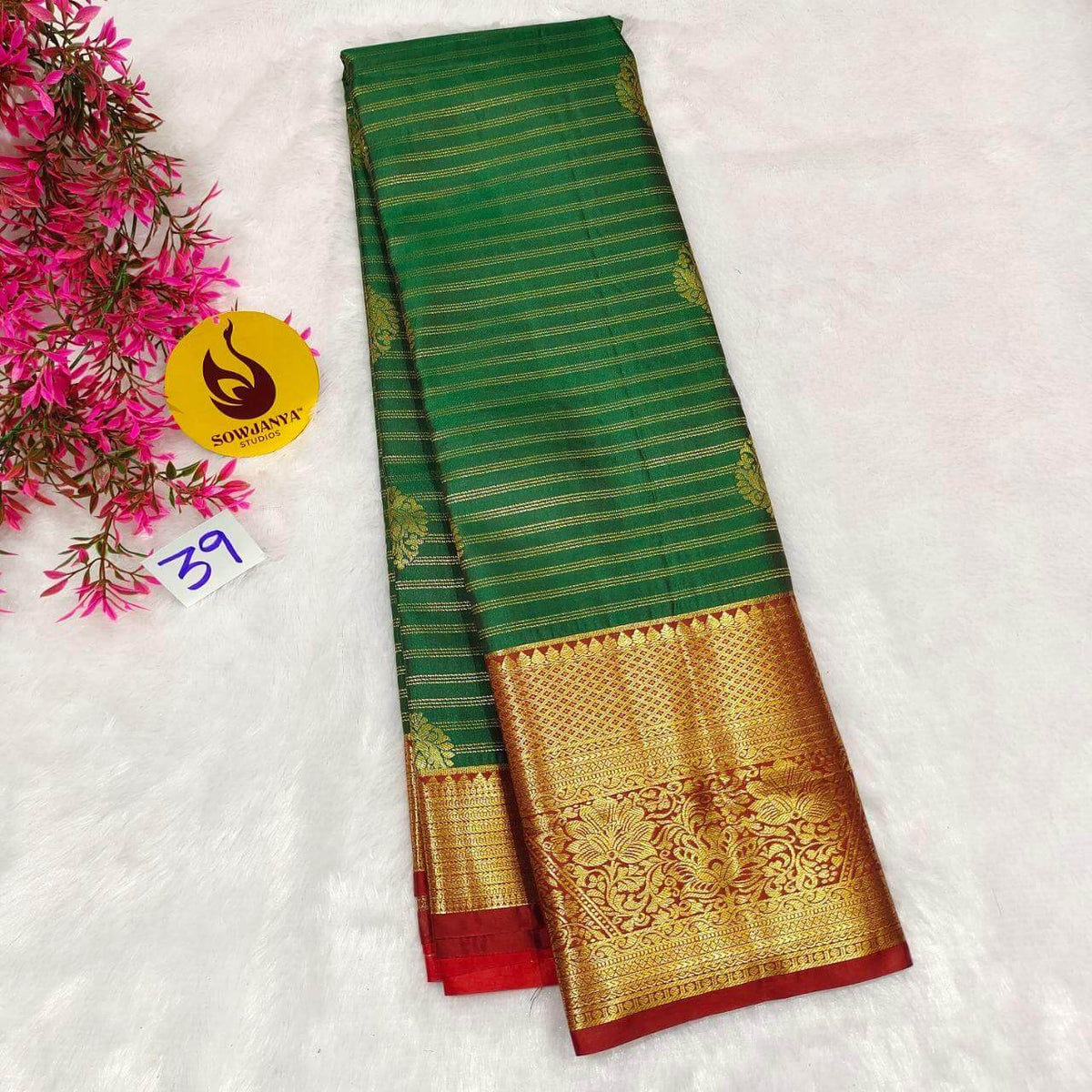 Premium Dharmavaram Pattu Sarees (039)- SSDHM