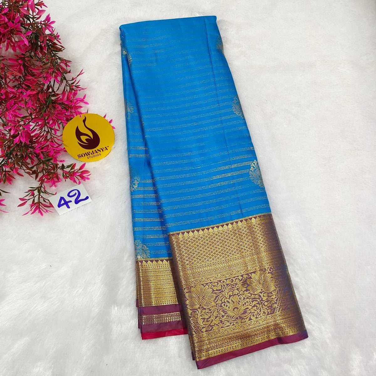Premium Dharmavaram Pattu Sarees (042)- SSDHM