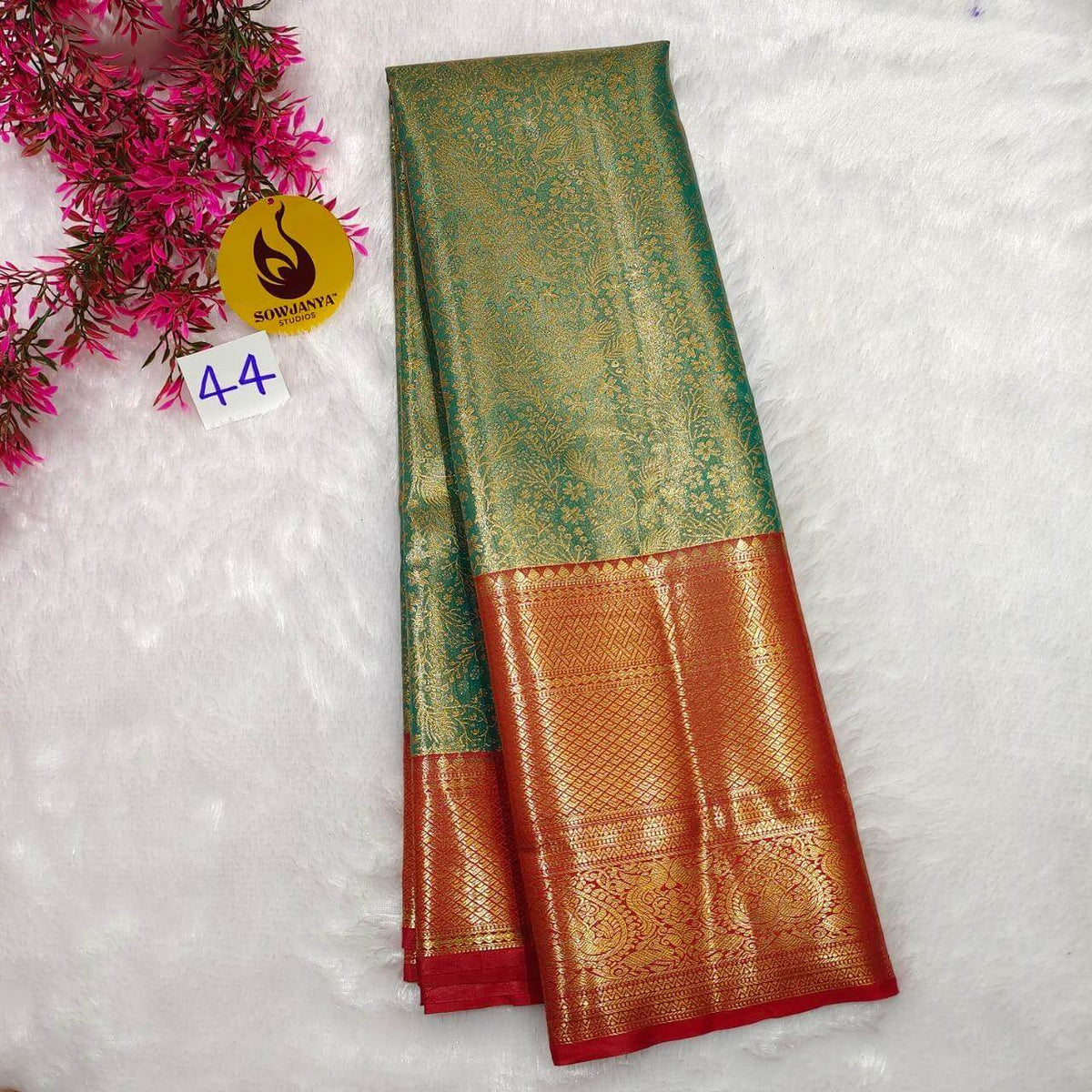 Premium Dharmavaram Pattu Sarees (044)- SSDHM