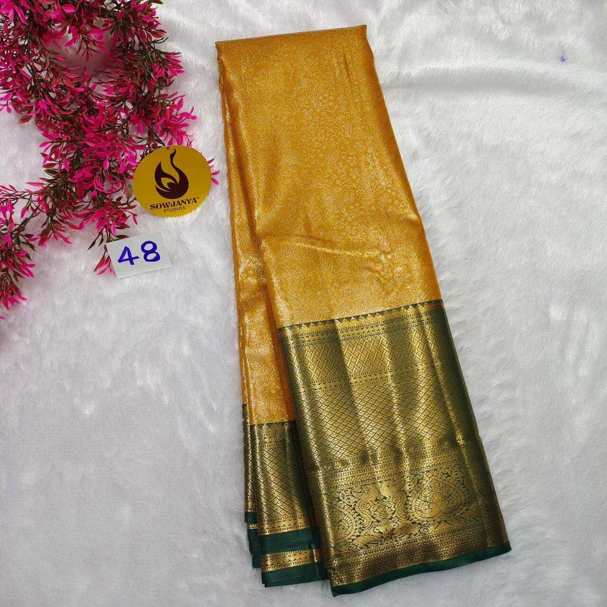 Premium Dharmavaram Pattu Sarees (048)- SSDHM