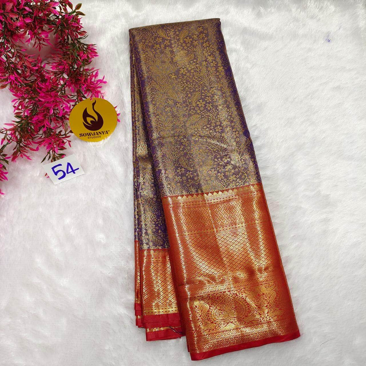 Premium Dharmavaram Pattu Sarees (054)- SSDHM