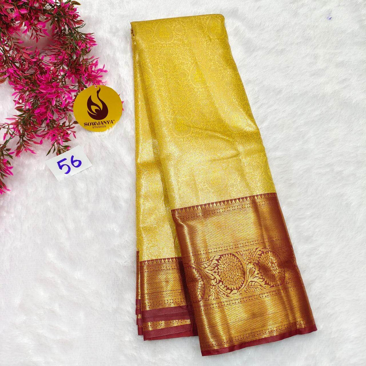 Premium Dharmavaram Pattu Sarees (056)- SSDHM