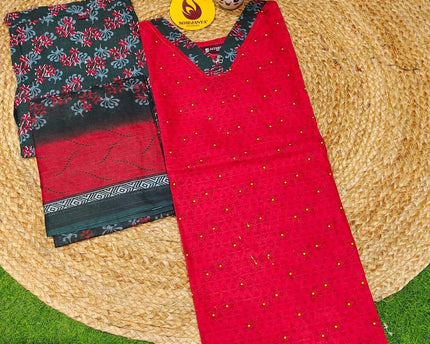 Cotton Fully Stiched 3 Piece Dresses - DRESS2